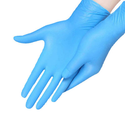Los guantes quirúrgicos del nitrilo estéril de la protección de las manos impermeabilizan guantes del nitrilo de la prueba de la puntura