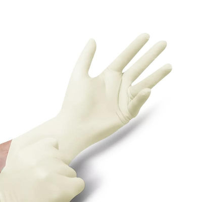 Los guantes pulverizados médicos del látex pulverizan el guante libre del examen del látex para dental