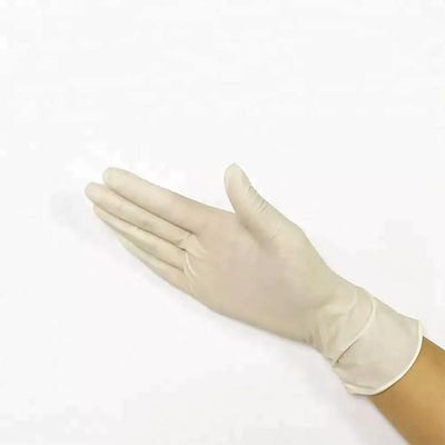 guante pulverizado estéril del examen del látex de la mano de la seguridad de los guantes quirúrgicos del látex 6ml