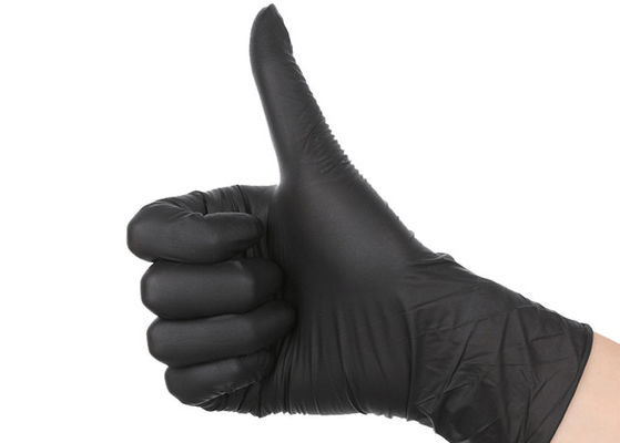 Guantes de la seguridad del nitrilo de EN455 EN374/guantes disponibles del vinilo del nitrilo