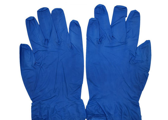 Guantes de la seguridad del nitrilo de EN455 EN374/guantes disponibles del vinilo del nitrilo