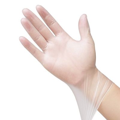 Guantes plásticos del examen del vinilo del PVC de los guantes del corte anti disponible de la talla media disponibles