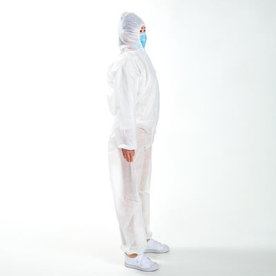 Qty universal 50 del aislamiento de ISO13485 SIGNO del tamaño disponible blanco del vestido por caso