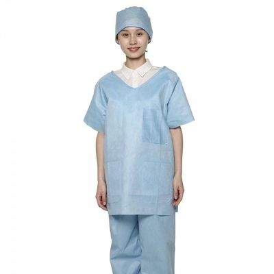 El hospital disponible de S-5XL friega el material médico de Suit 35gsm SMS de la enfermera