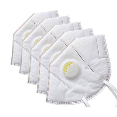 Mascarilla protectora disponible de los adultos 5Ply KN95 con la sola válvula