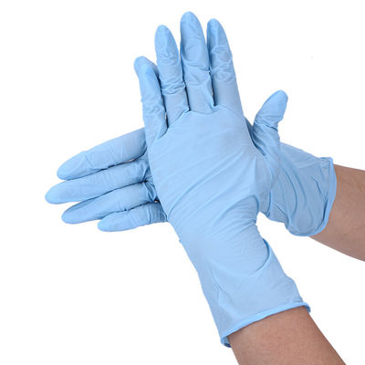 Guantes libres del látex S M L Xl Nitrile Disposable de los guantes del examen del nitrilo ISO13485