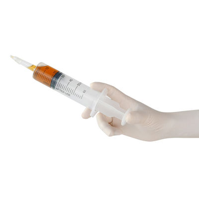 Guantes disponibles de la mano del examen médico del látex EN374 ninguna salida
