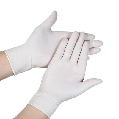 Guantes pulverizados grandes antis del látex del resbalón 510K para la limpieza del cuarto de baño
