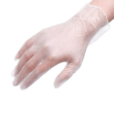 Los guantes disponibles XL del vinilo del DOP pulverizan guantes claros libres del vinilo