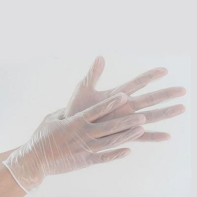 Guantes disponibles libres L XL del vinilo del PVC del polvo para el examen médico