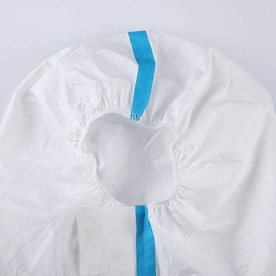 Batas protectoras disponibles químicas no tejidas M L XL 2XL 3XL 4XL del PPE