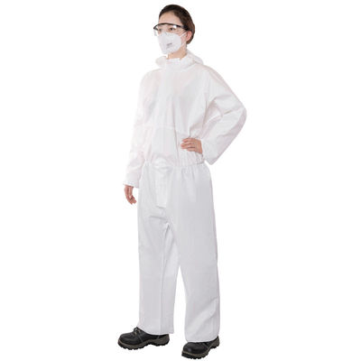 Abrasión médica disponible encapuchada de la bata del CE ISO13485 resistente