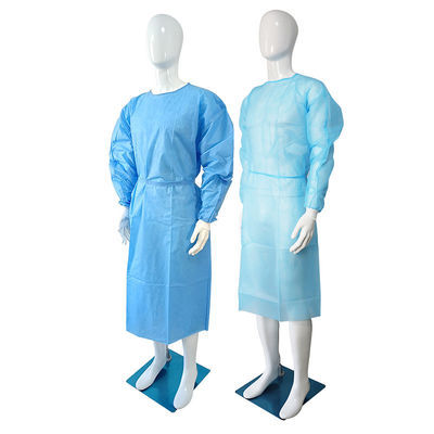 Los vestidos antiestáticos del aislamiento de 4xl 5xl envuelven de largo los vestidos disponibles para los doctores