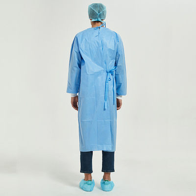 Los vestidos antiestáticos del aislamiento de 4xl 5xl envuelven de largo los vestidos disponibles para los doctores