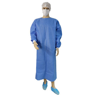 Vestido quirúrgico no tejido disponible 35gsm de la aprobación del CE FDA antiestático