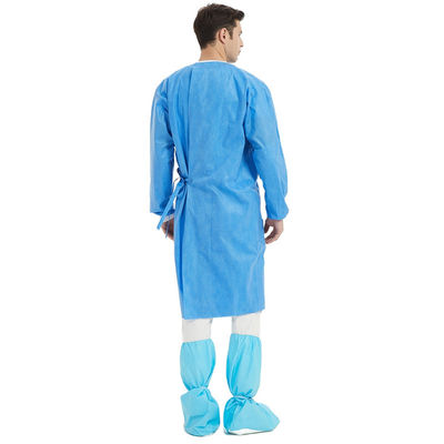 Vestido quirúrgico estéril de Smms de la protección de la seguridad ISO13485 para médico