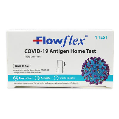 Certificación rápida de la UE de Flowflex del iHealth del equipo de la prueba del antígeno del antígeno de diagnóstico rápido de la polimerización en cadena