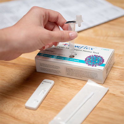 15 equipo rápido de Kit Nasal Specimen Nasopharyngeal Test de la prueba de Covid 19 de los minutos
