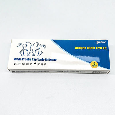 Prueba rápida Kit Nasal Swabs de los Sars Cov 2 del antígeno del anticuerpo/clase de la esponja de la garganta II