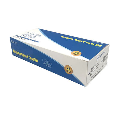 Certificación rápida de la UE del CE FDA de Kit High Sensitivity de la prueba del antígeno de la saliva nasal de la esponja