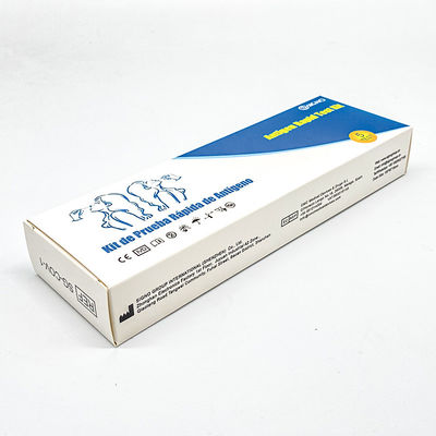 Prueba rápida de Kit Antigen For Home Self de la prueba de los Sars Cov 2 nasales del esputo de la saliva