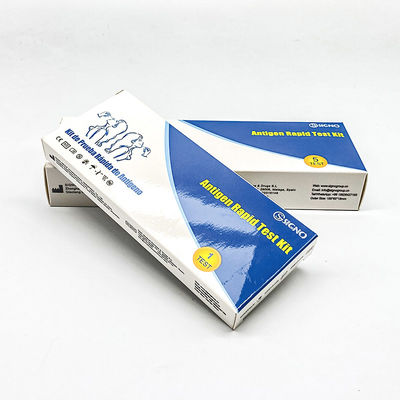 Prueba rápida Kit Disposable Colloidal Gold Method de los Sars Cov 2 del antígeno de la esponja