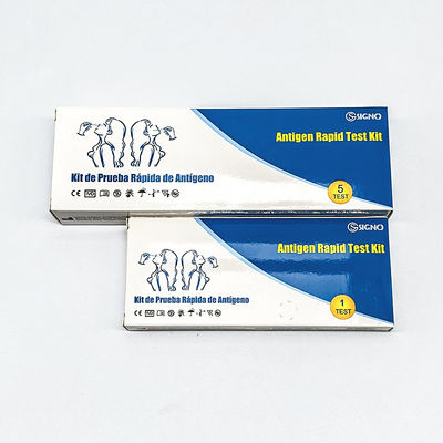 Prueba nasal Kit High Accuracy de la esponja del antígeno del IVD para los niños adultos