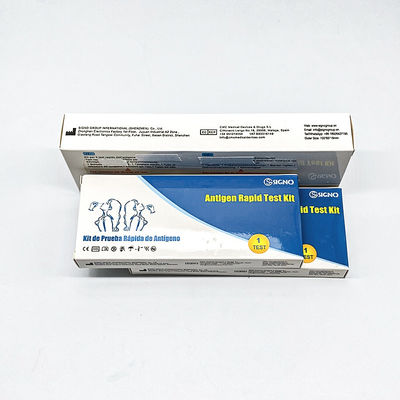 Prueba nasal Kit High Accuracy de la esponja del antígeno del IVD para los niños adultos