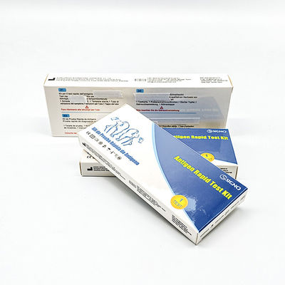 Prueba rápida Kit Nasal Swab del antígeno del ODM del OEM/diagnóstico médico de la esponja de la garganta