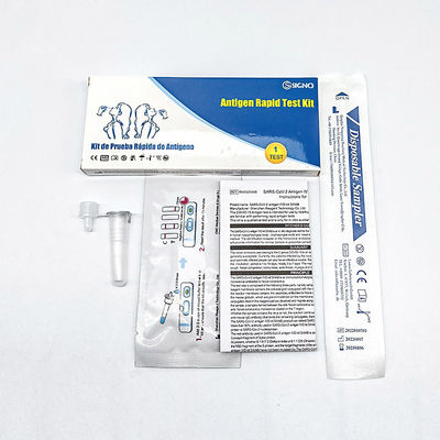 Prueba de diagnóstico de la polimerización en cadena de Kit One Step Sets For de la prueba de la esponja del antígeno de la saliva