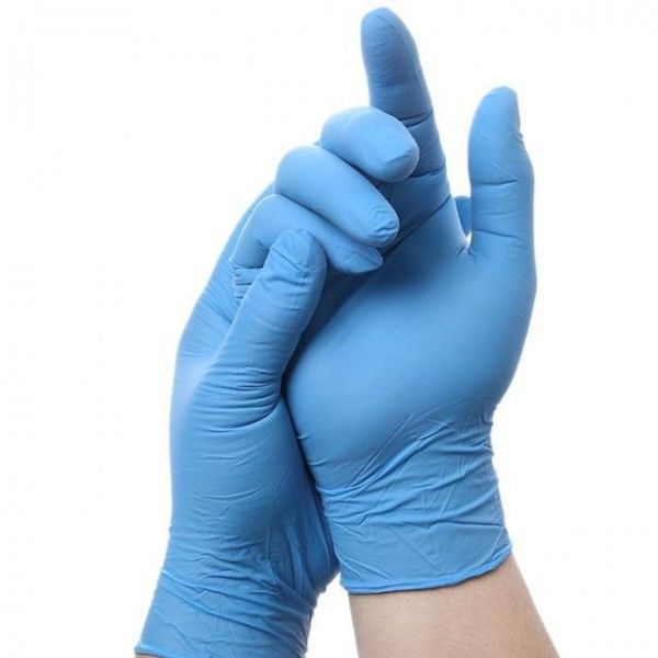 Guantes de la mezcla del nitrilo del vinilo del CE del ISO