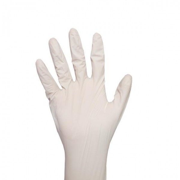 Clase usable que los guantes médicos disponibles del látex me pulvericé