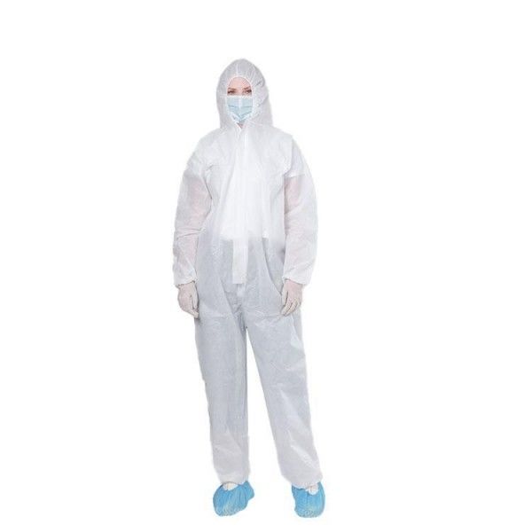 Trajes de caldera protectores disponibles no tejidos de la bata de S-4XL sin cubierta del pie