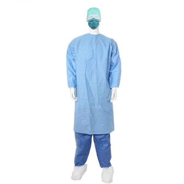 Vestido disponible quirúrgico disponible antiestático de la capa 18-60gsm Ot de la prenda impermeable