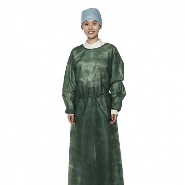 Vestido del aislamiento del nivel 4 del FDA Aami/vestido médico disponible del aislamiento