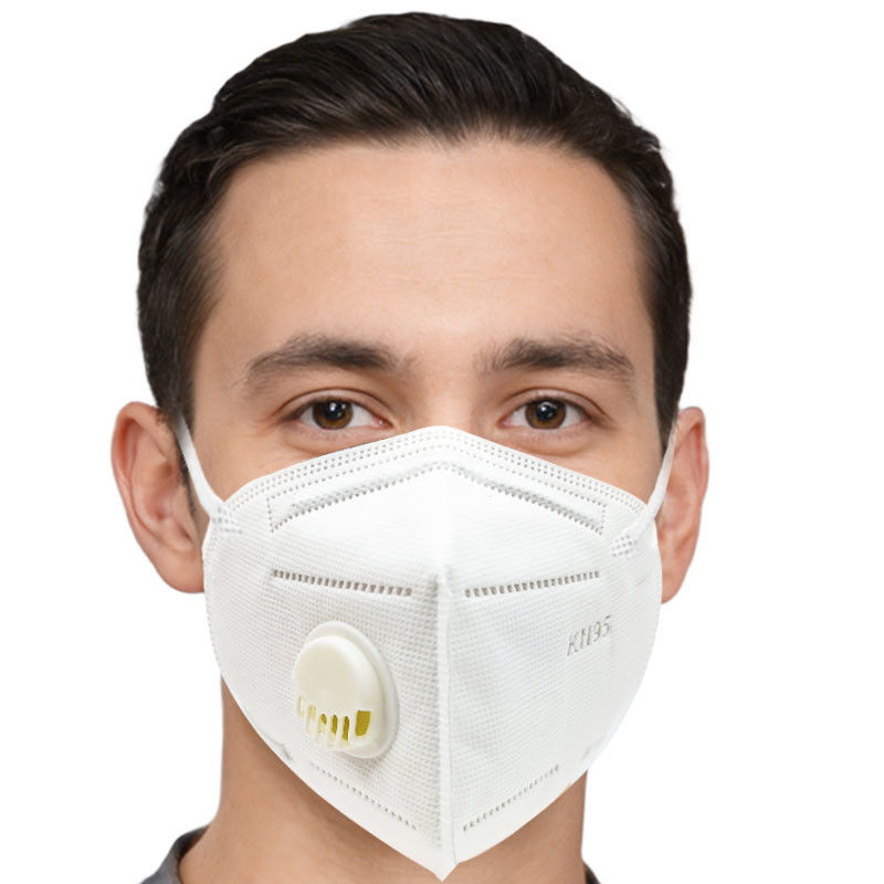 Mascarilla protectora disponible de los adultos 5Ply KN95 con la sola válvula
