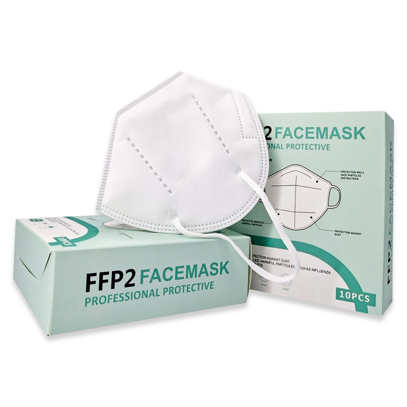 Paquete certificado CE de la máscara de la oscuridad de la mascarilla del respirador FFP2 individualmente