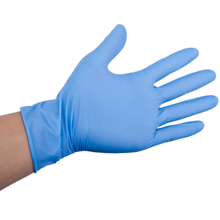 Signo 8 guantes del nitrilo de la resistencia En374 de Mil Nitrile Mechanics Gloves Tensile