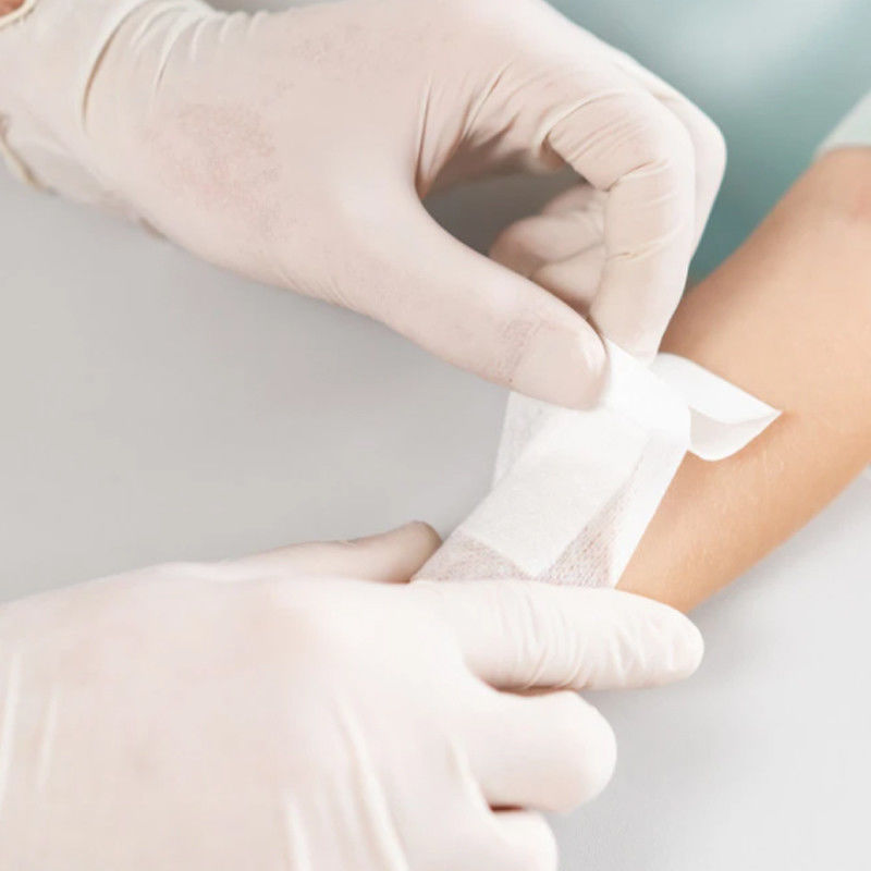 Los guantes impermeables del látex del hospital ISO13485 me clasifican los guantes quirúrgicos médicos