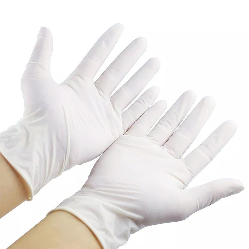 Guantes disponibles de la seguridad de los guantes del látex del restaurante del hotel de la resistencia de rasgón ISO14001