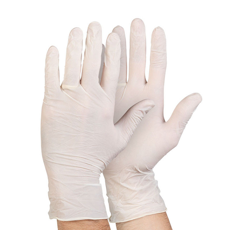 Los guantes libres EN455 EN374 del látex del polvo médico de la protección de Signo certificaron