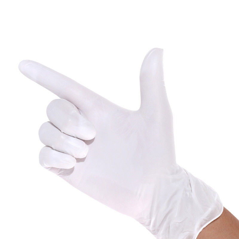 La puntura anti AQL 0,65 pulverizó guantes médicos/guantes disponibles medios