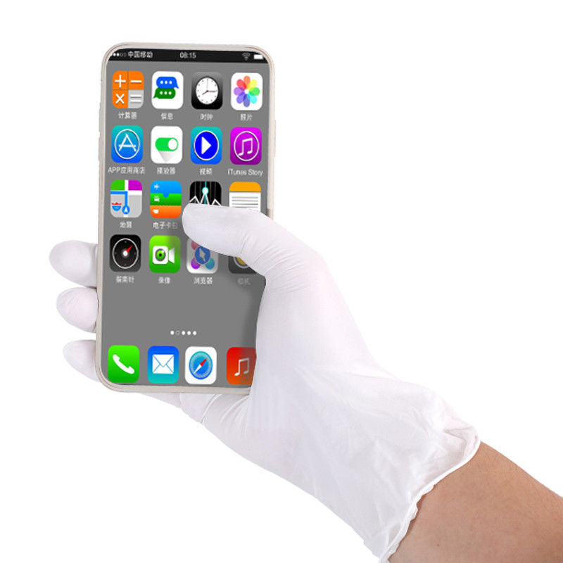 Guantes industriales disponibles del látex de la clase I de Microtouch/guantes no reutilizables del látex