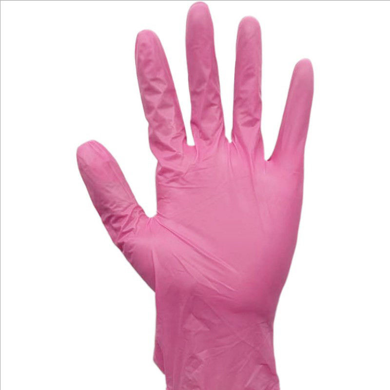 Guantes modificados para requisitos particulares de la mezcla del nitrilo del vinilo EN455 para la protección de la mano