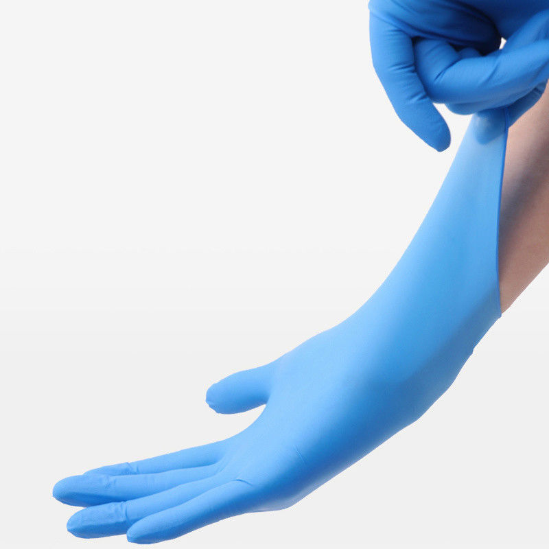 S a certificación de los guantes ISO9001 de la mezcla del nitrilo del vinilo del examen del XL
