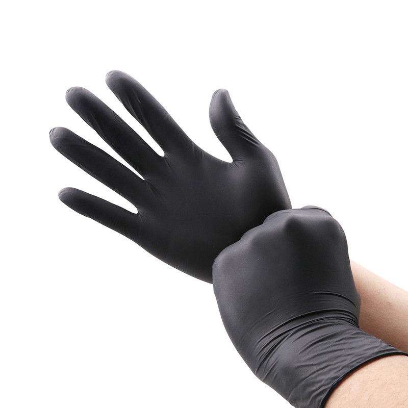 Los guantes de la mezcla del nitrilo del vinilo del restaurante del hotel de ASTM D6319 pinchan la prueba