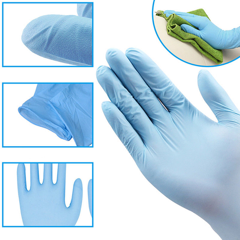 Certificación de los guantes EN455 de la mezcla del nitrilo del vinilo