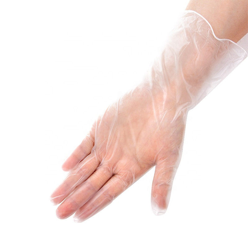 Los guantes disponibles libres del vinilo del examen DEHP al por mayor se pulverizan libremente
