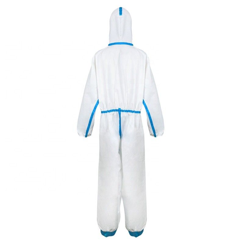 Hospital traje disponible antiestático no tejido disponible del PPE de la bata de 50 G/M