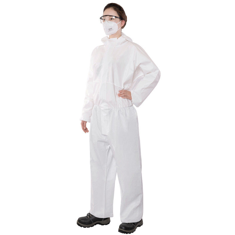 Abrasión médica disponible encapuchada de la bata del CE ISO13485 resistente